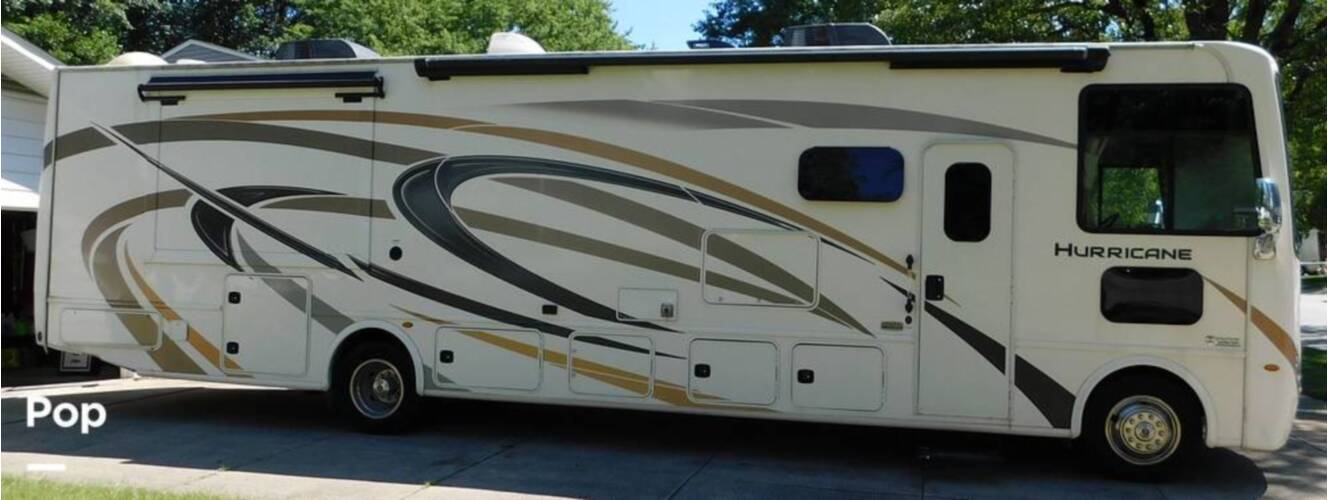 A photo of this 2020 Thor Motor Coach Hurricane 35M