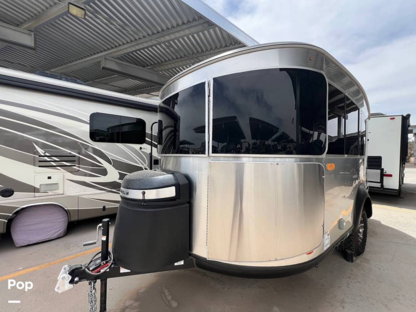 A photo of this 2021 Airstream Basecamp 20X