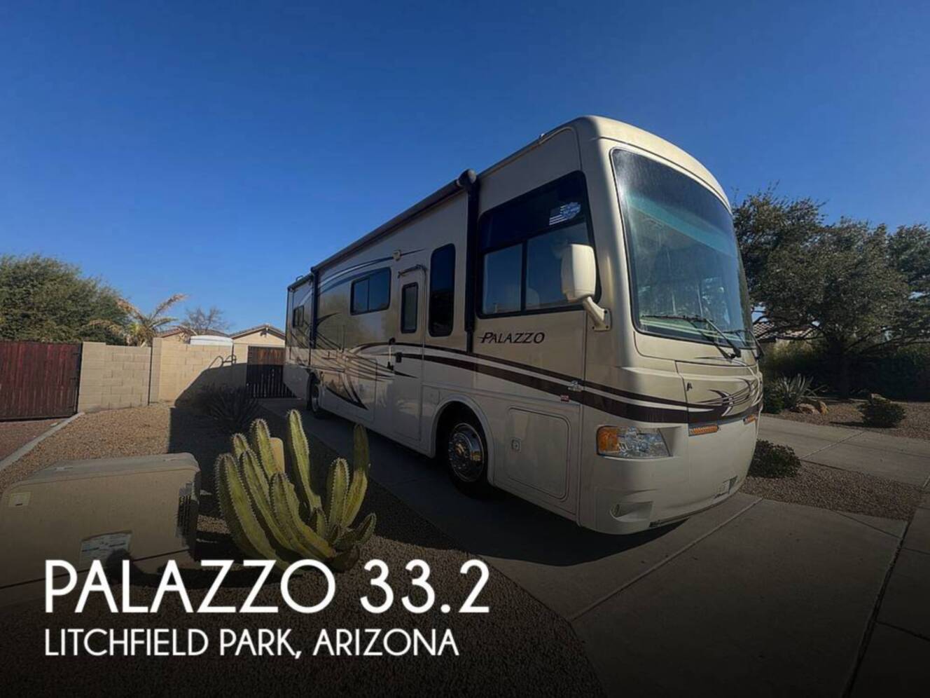A photo of this 2013 Thor Motor Coach Palazzo 33.2