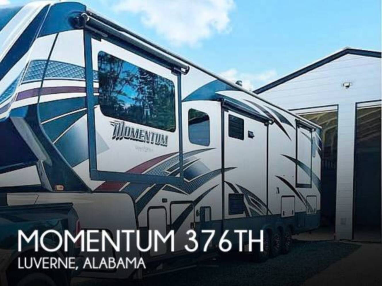 A photo of this 2017 Grand Design Momentum 376TH