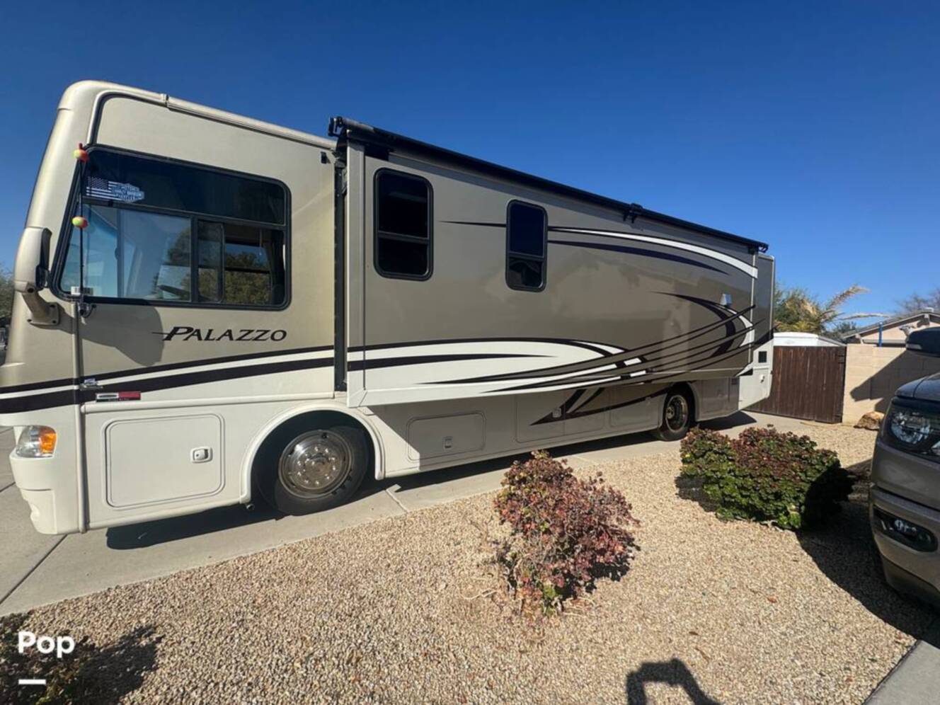 A photo of this 2013 Thor Motor Coach Palazzo 33.2