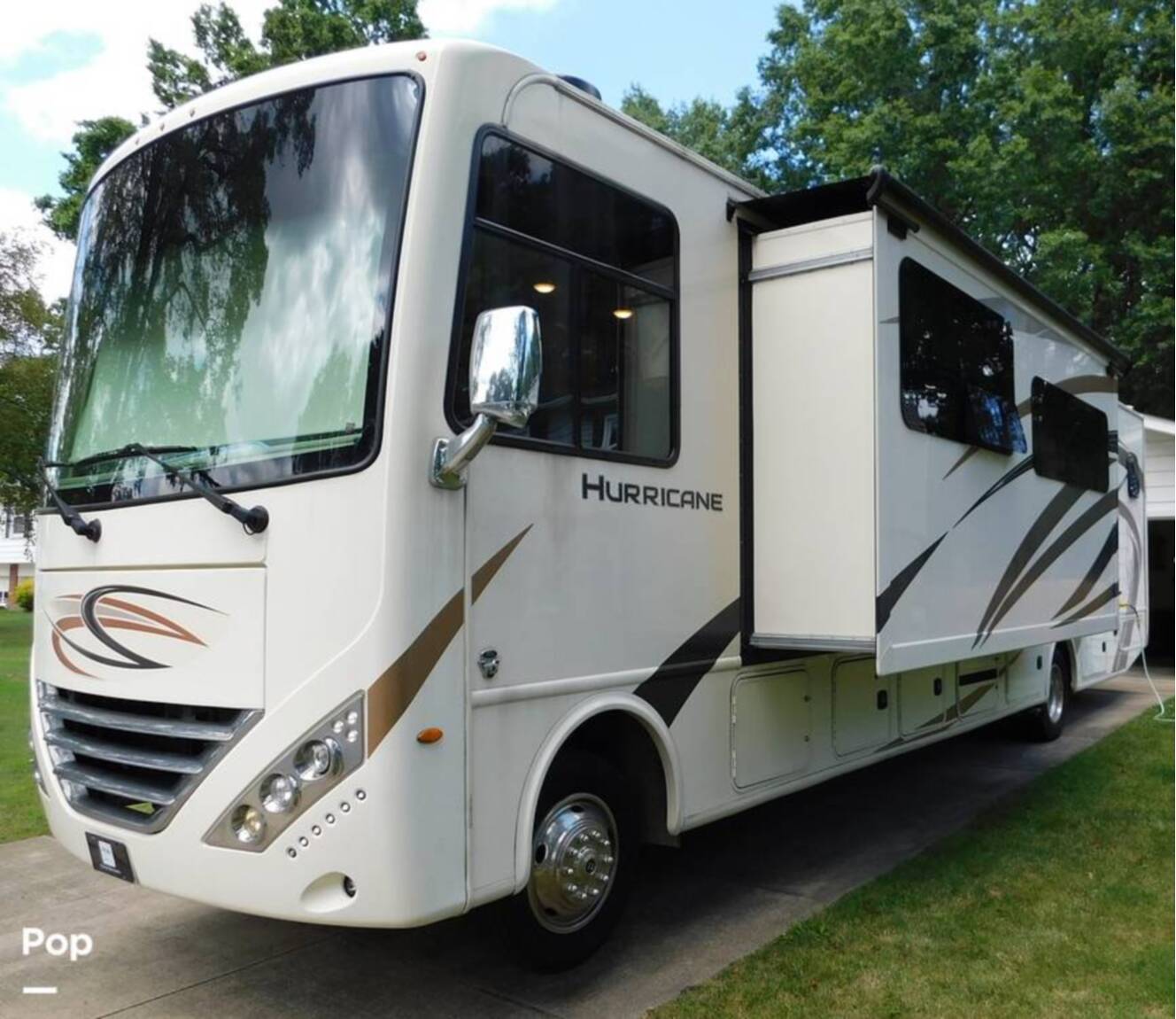 A photo of this 2020 Thor Motor Coach Hurricane 35M