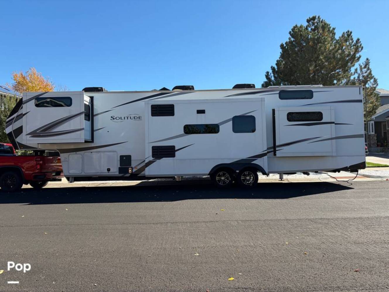 A photo of this 2023 Grand Design Solitude 391DL