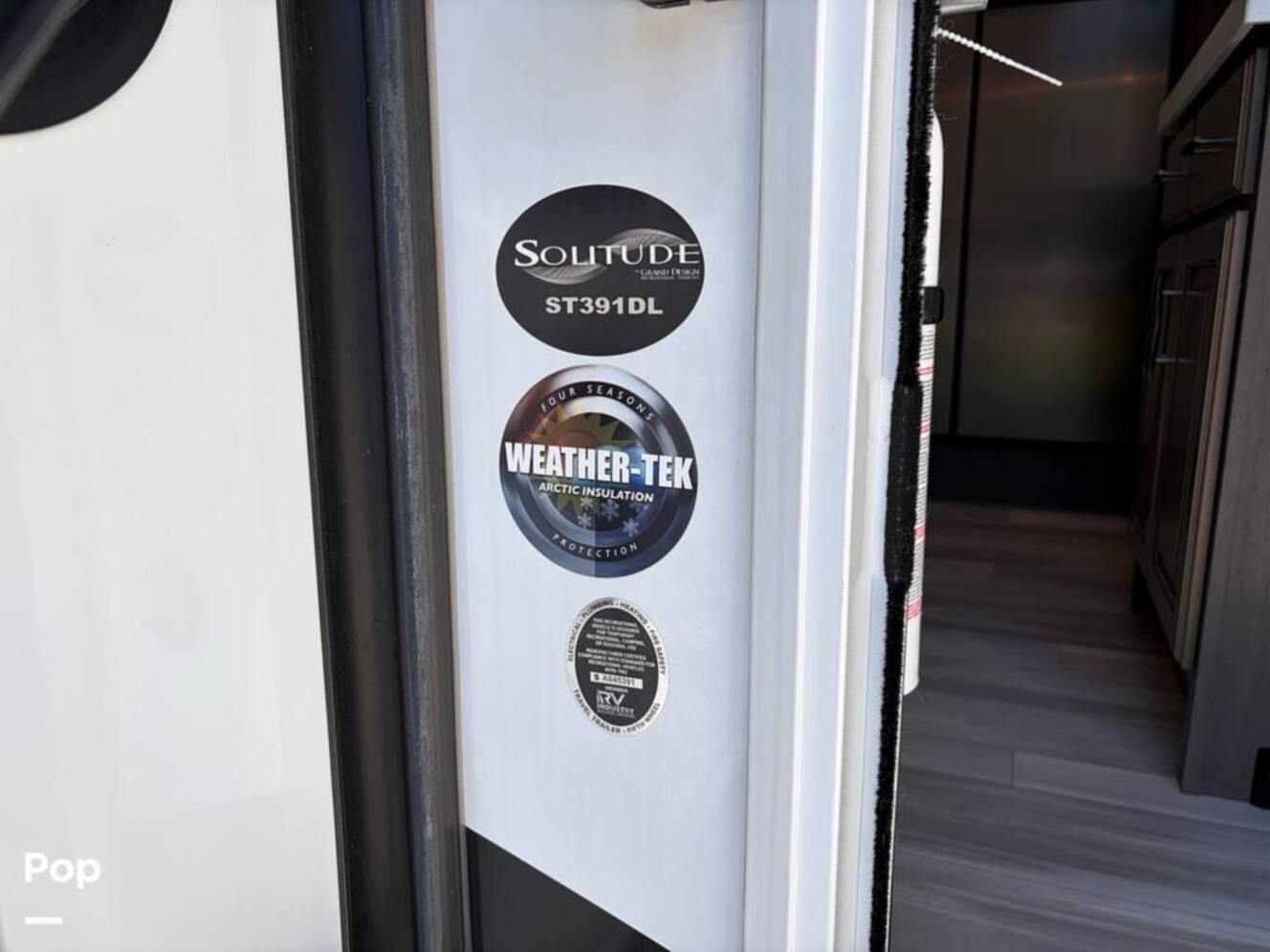 A photo of this 2023 Grand Design Solitude 391DL
