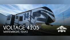 2021 Dutchmen Voltage 4205 Fifth Wheel Toy Hauler RV