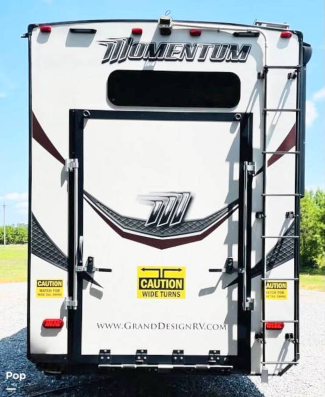 A photo of this 2017 Grand Design Momentum 376TH