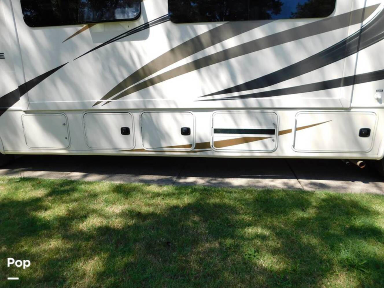 A photo of this 2020 Thor Motor Coach Hurricane 35M