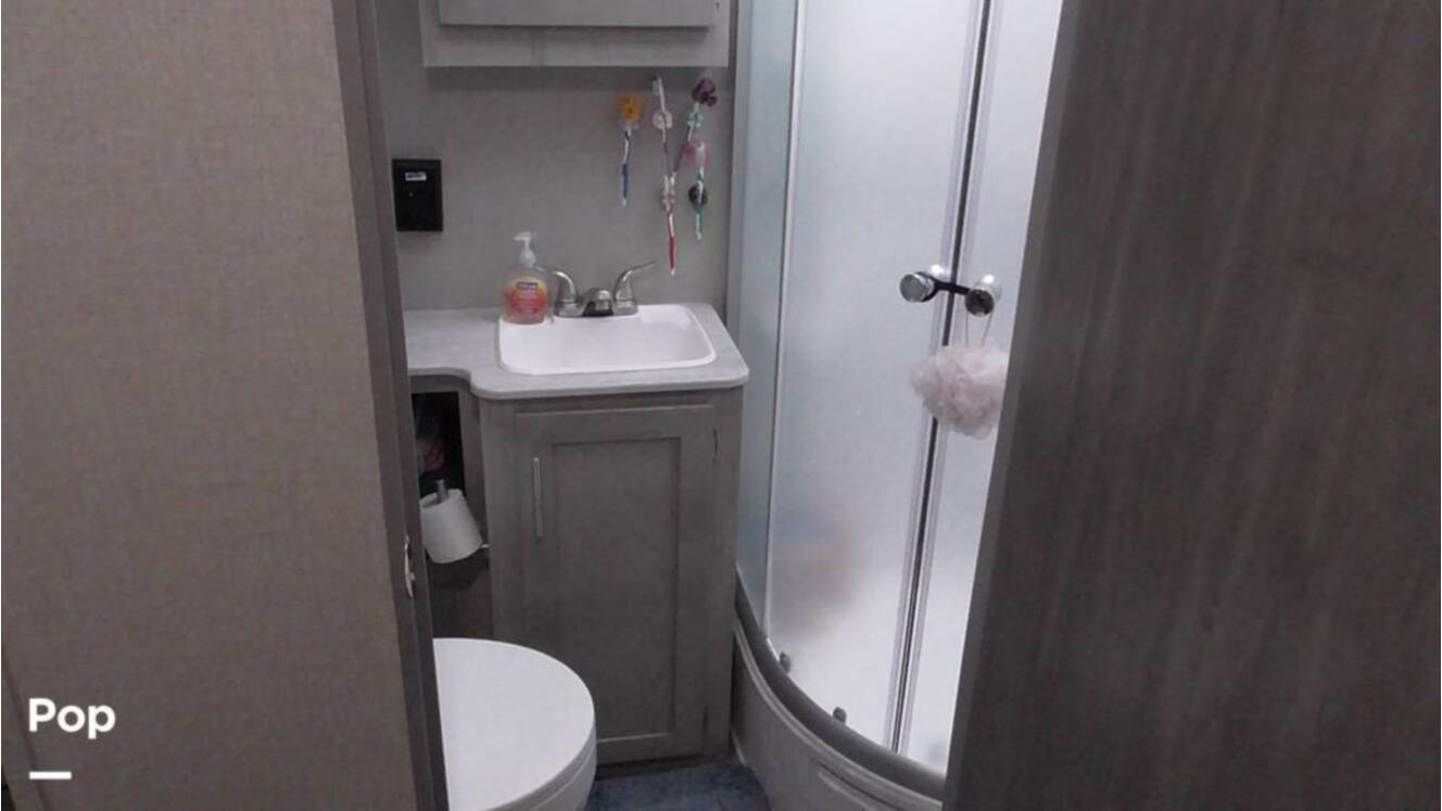 A photo of this 2023 Forest River Catalina 343BHTS