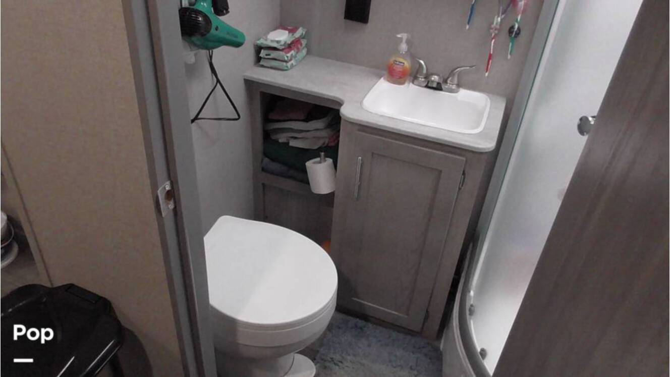 A photo of this 2023 Forest River Catalina 343BHTS