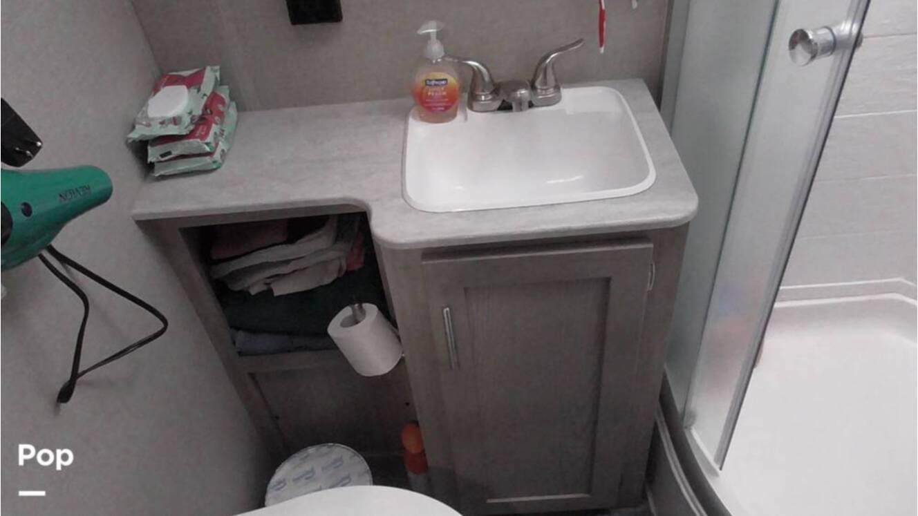 A photo of this 2023 Forest River Catalina 343BHTS