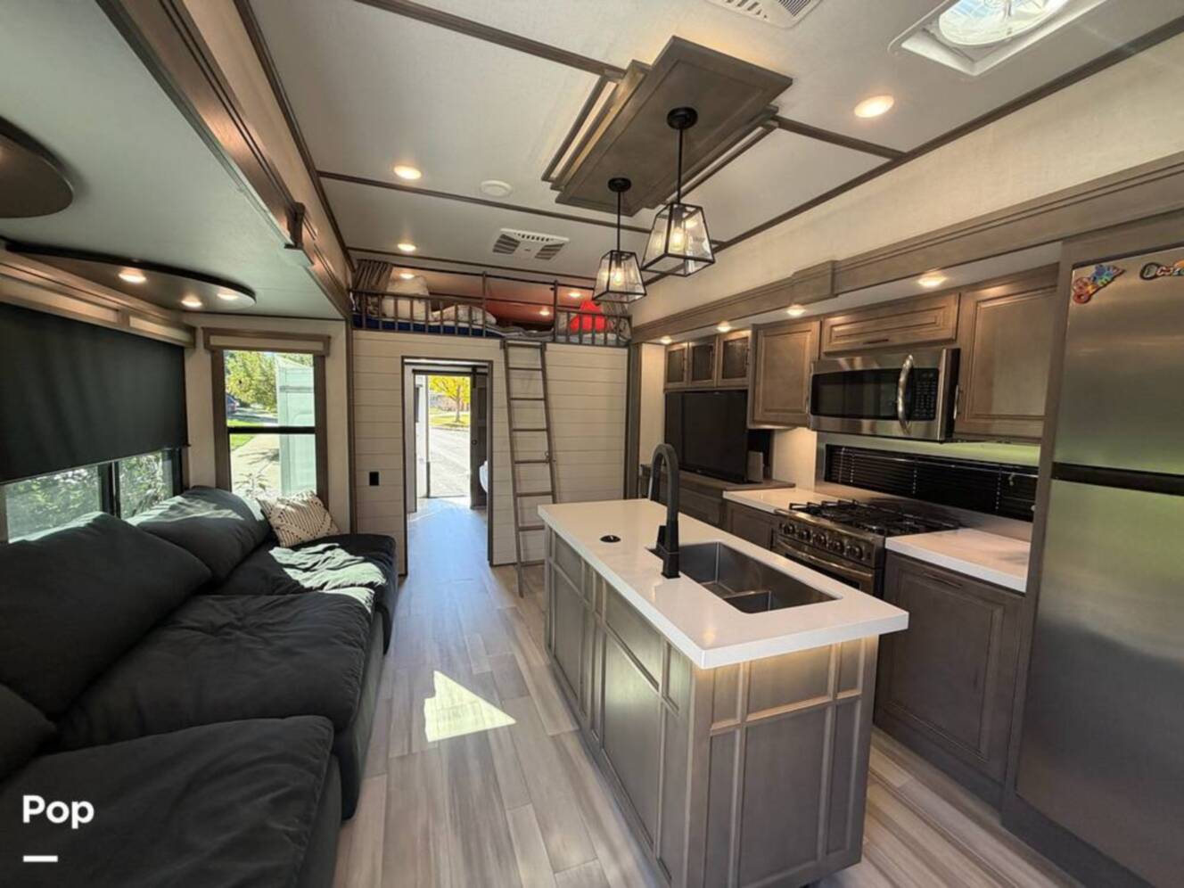 A photo of this 2023 Grand Design Solitude 391DL
