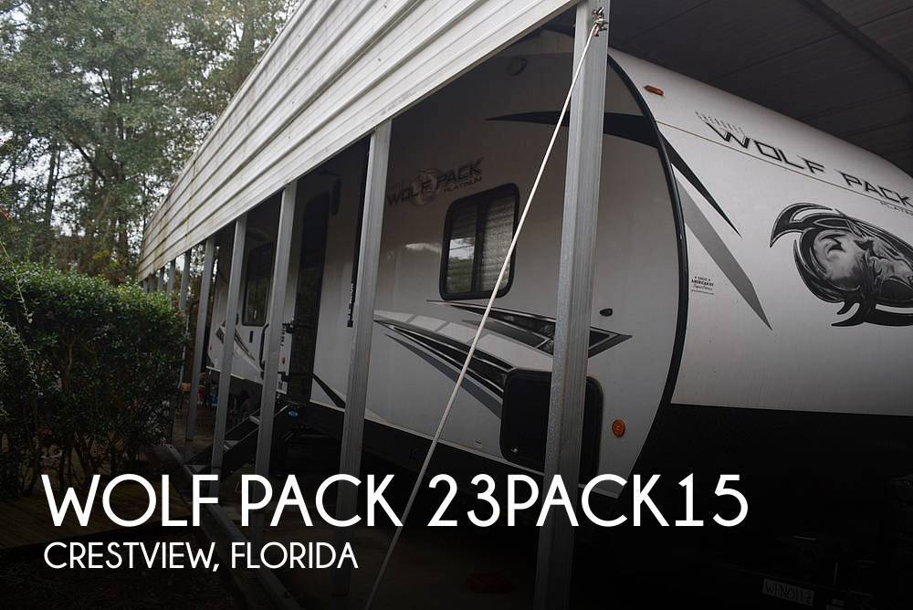2022 Forest River Wolf Pack 23PACK15 Travel Trailer Toy Hauler RV