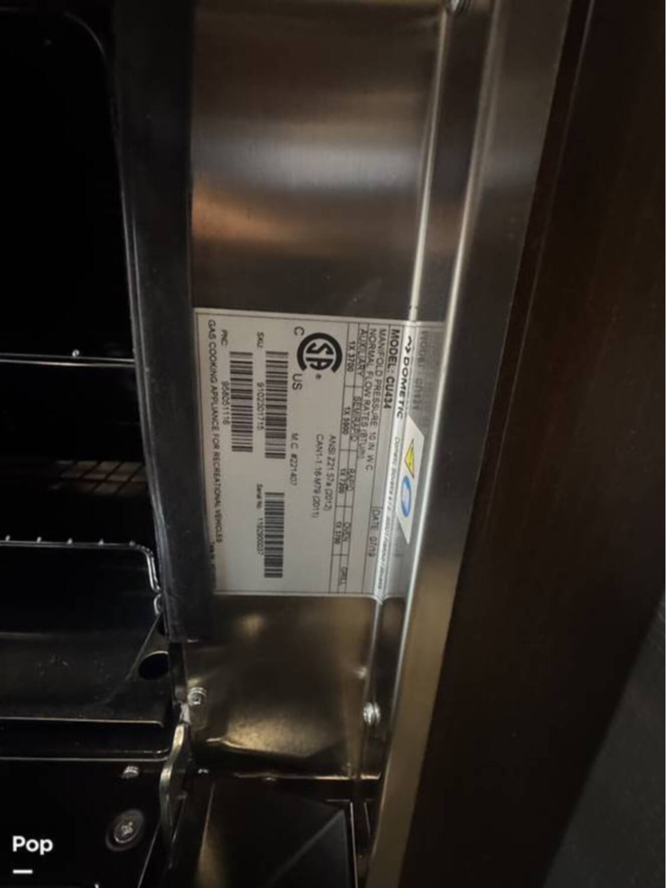 A photo of this 2020 Airstream Classic 30RB Twin