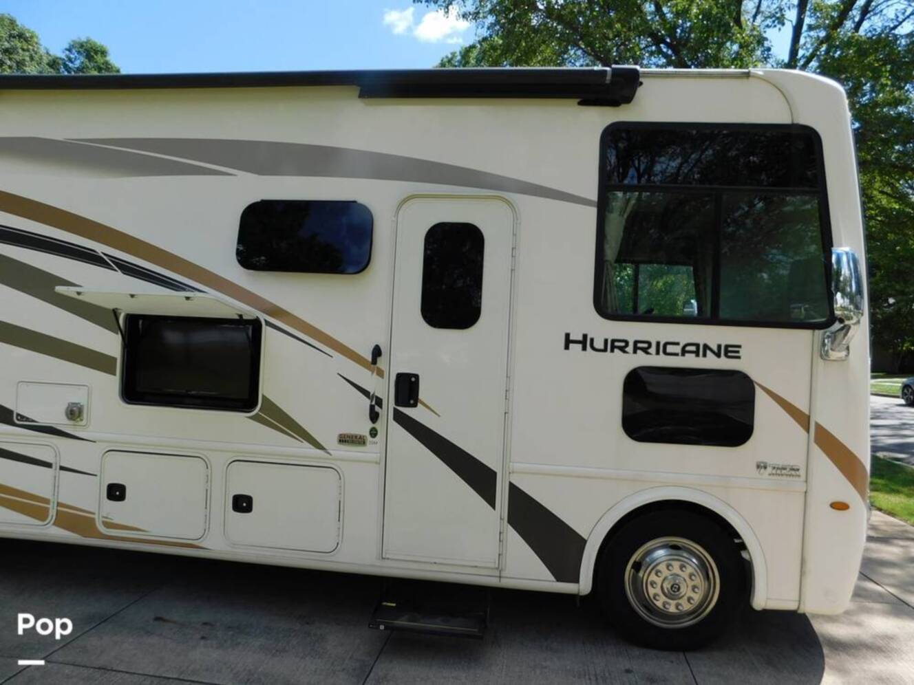 A photo of this 2020 Thor Motor Coach Hurricane 35M