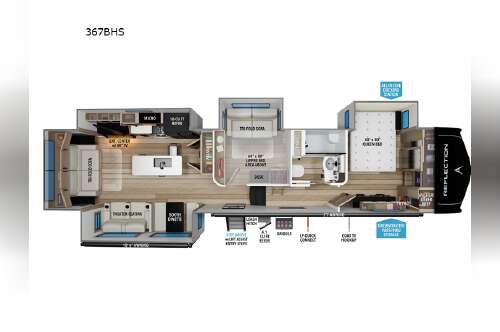 2026 Grand Design Reflection 367BHS in ripon CA