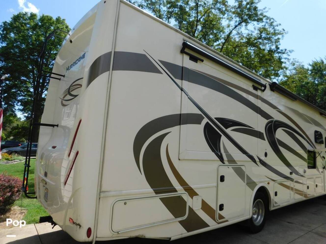 A photo of this 2020 Thor Motor Coach Hurricane 35M