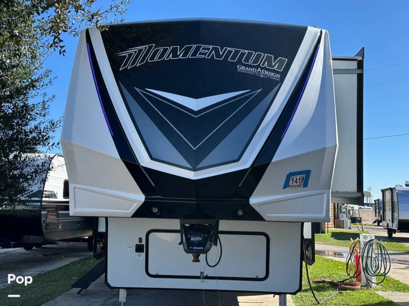 A photo of this 2024 Grand Design Momentum 395MS