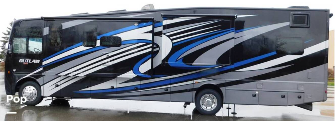 A photo of this 2023 Thor Motor Coach Outlaw 38KB