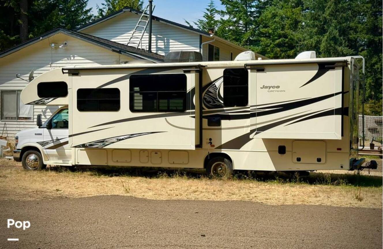 A photo of this 2017 Jayco Greyhawk 29MV