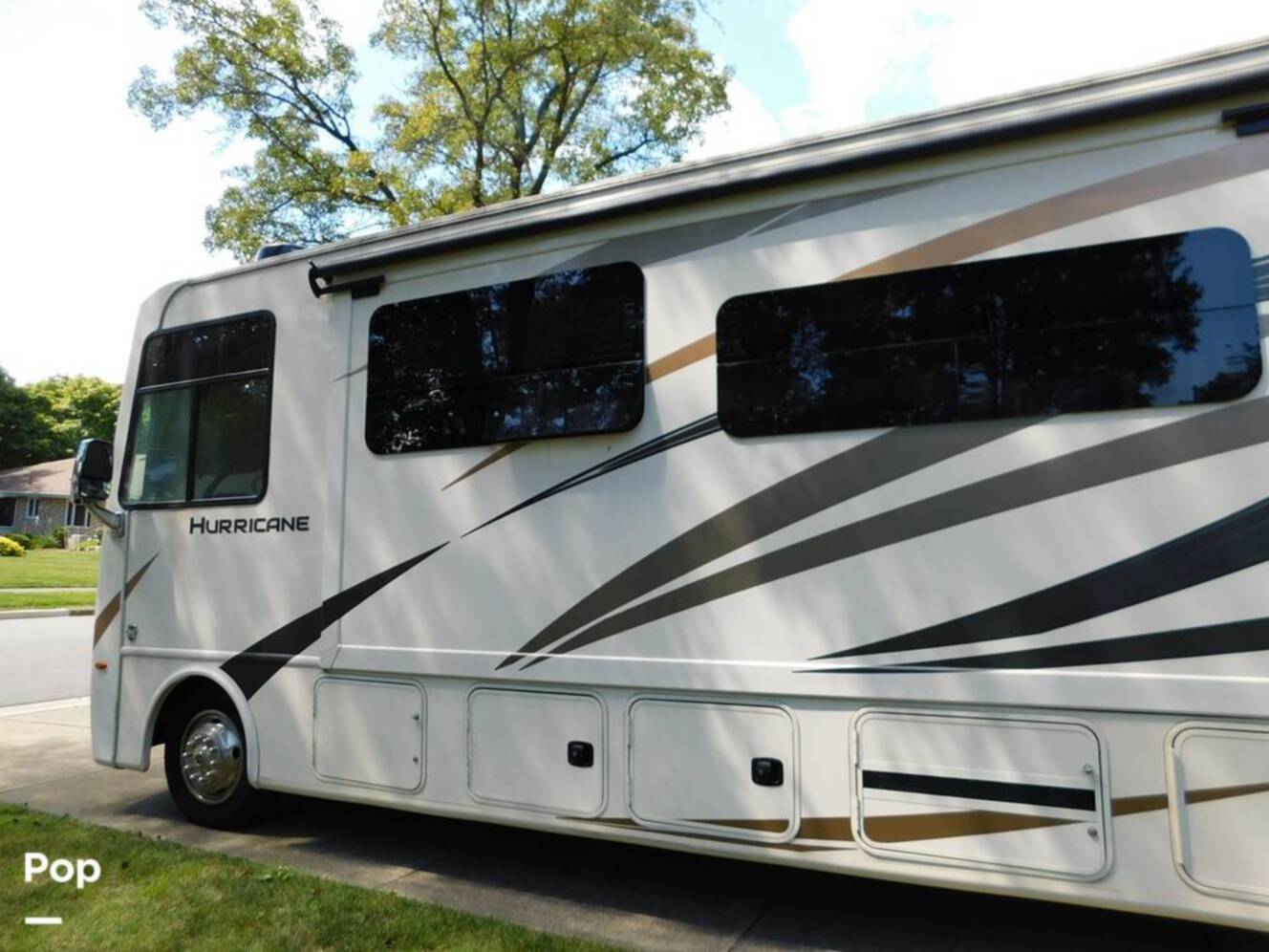 A photo of this 2020 Thor Motor Coach Hurricane 35M