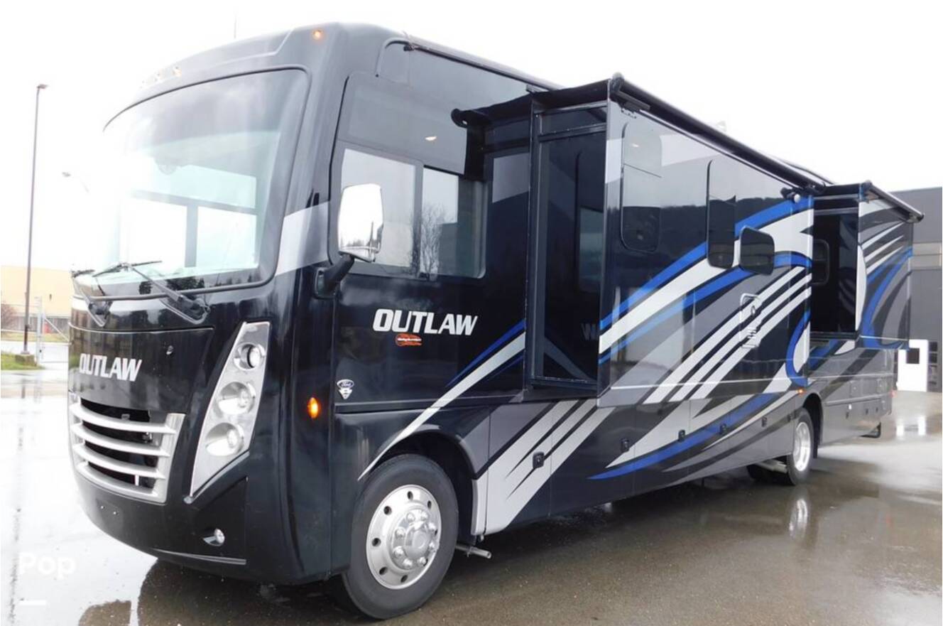A photo of this 2023 Thor Motor Coach Outlaw 38KB