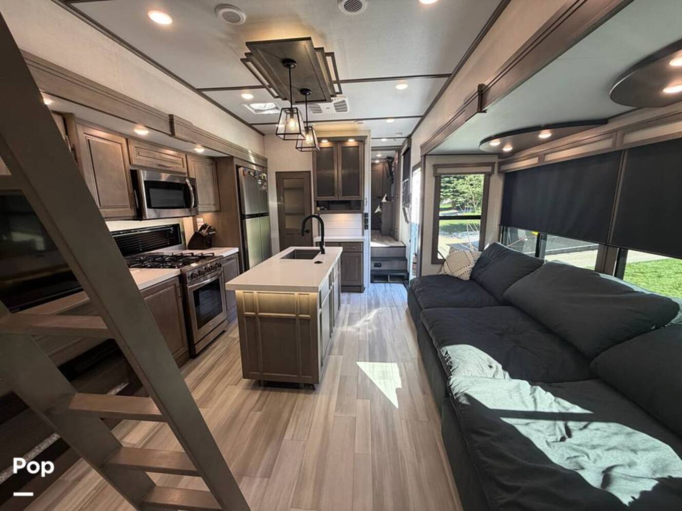 A photo of this 2023 Grand Design Solitude 391DL
