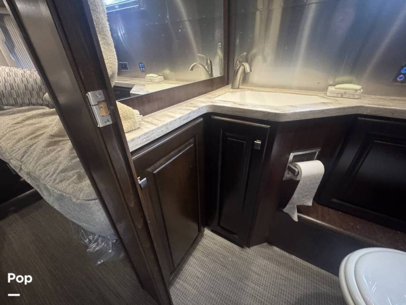A photo of this 2020 Airstream Classic 30RB Twin