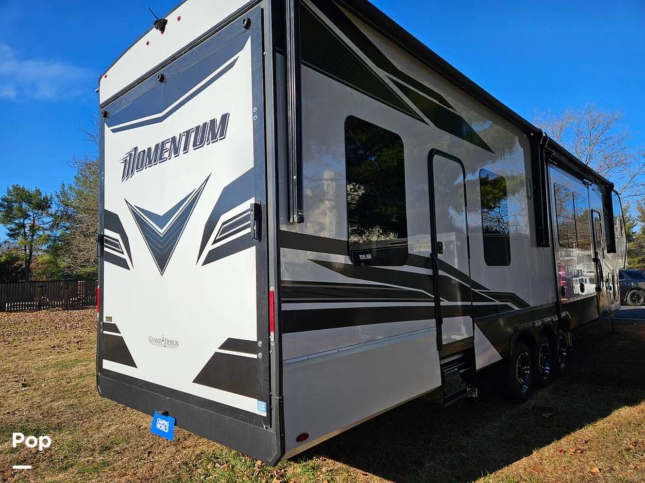 A photo of this 2023 Grand Design Momentum 398M