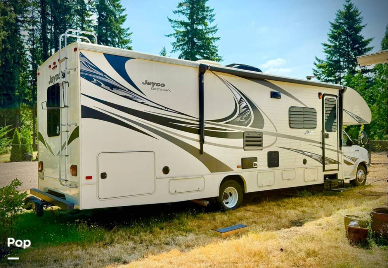 A photo of this 2017 Jayco Greyhawk 29MV
