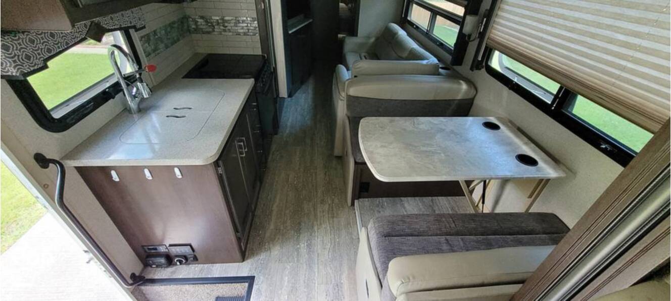 A photo of this 2020 Thor Motor Coach Hurricane 35M