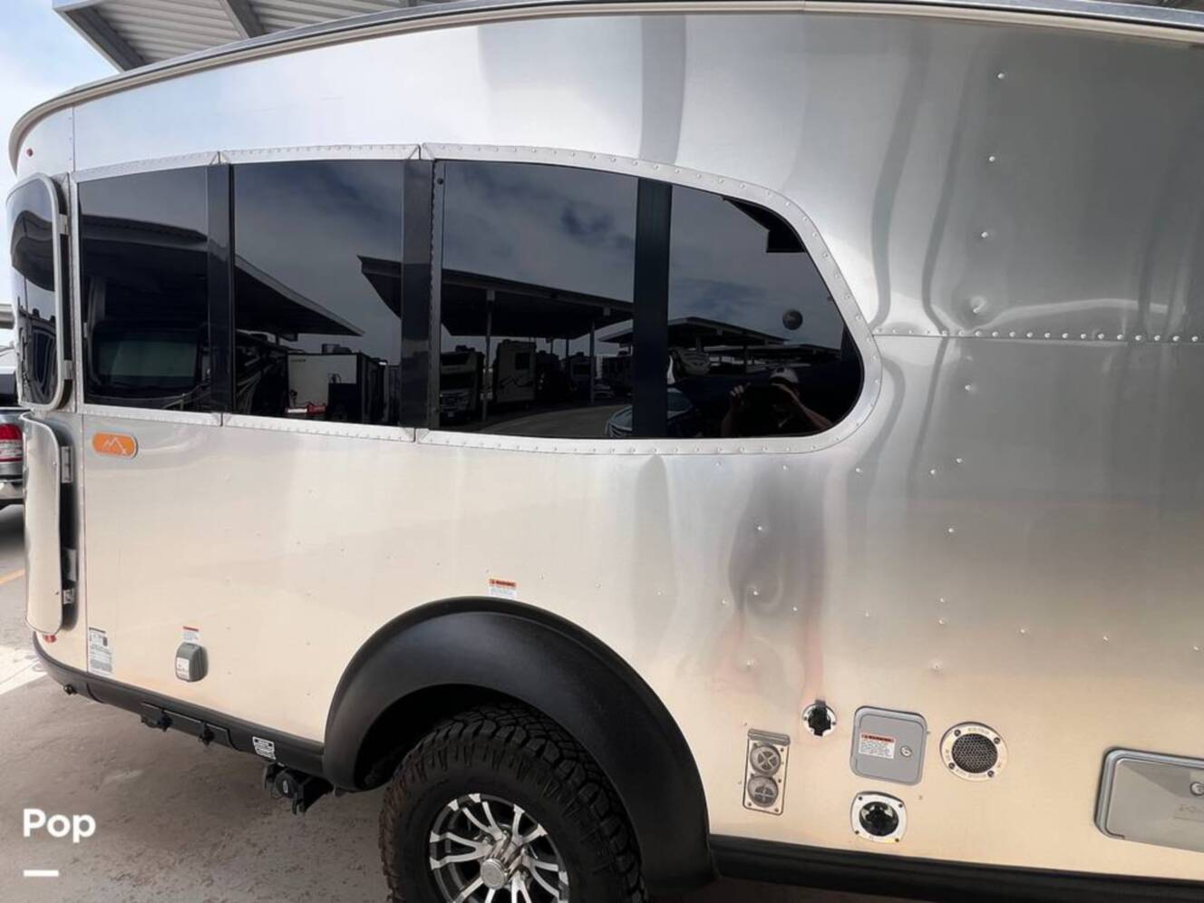 A photo of this 2021 Airstream Basecamp 20X