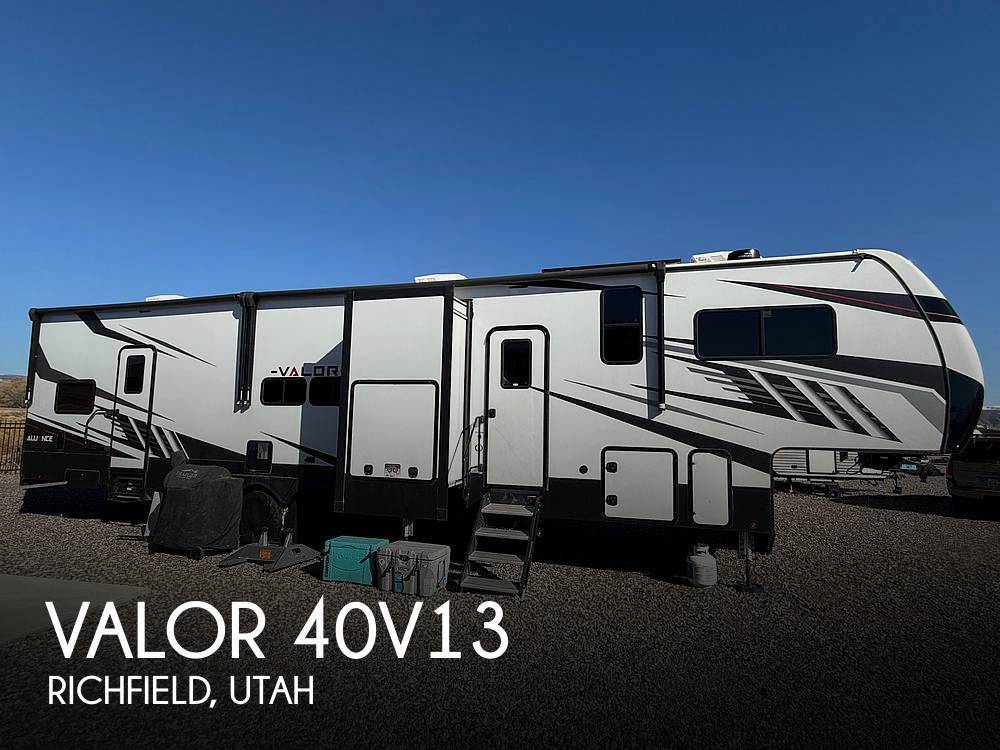 2022 Alliance Rv Valor 40V13 Fifth Wheel Toy Hauler RV