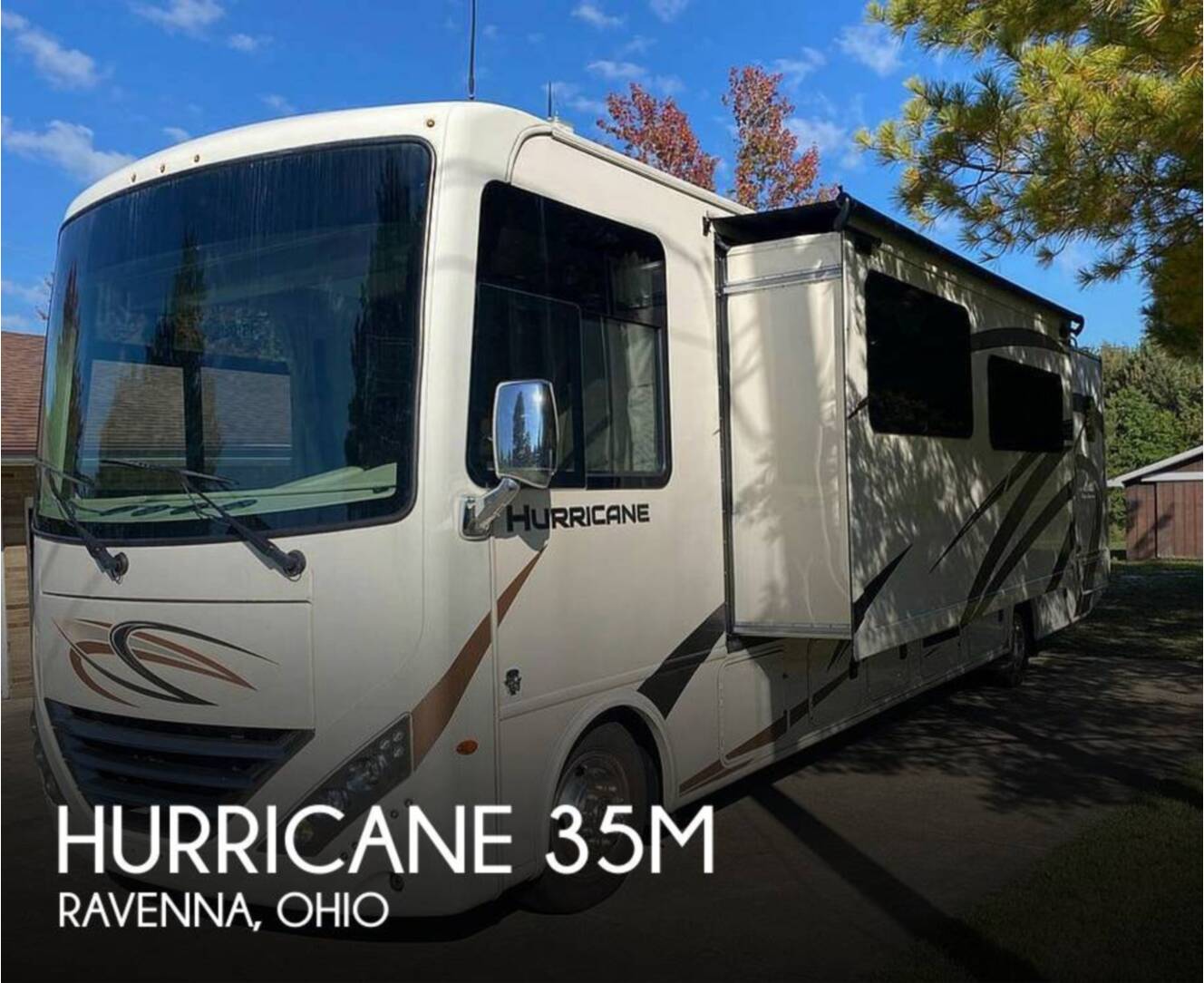 A photo of this 2019 Thor Motor Coach Hurricane 35M
