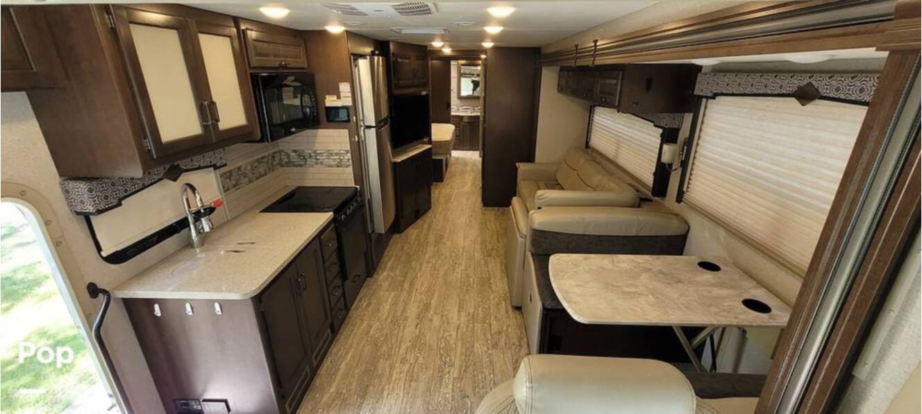 A photo of this 2020 Thor Motor Coach Hurricane 35M
