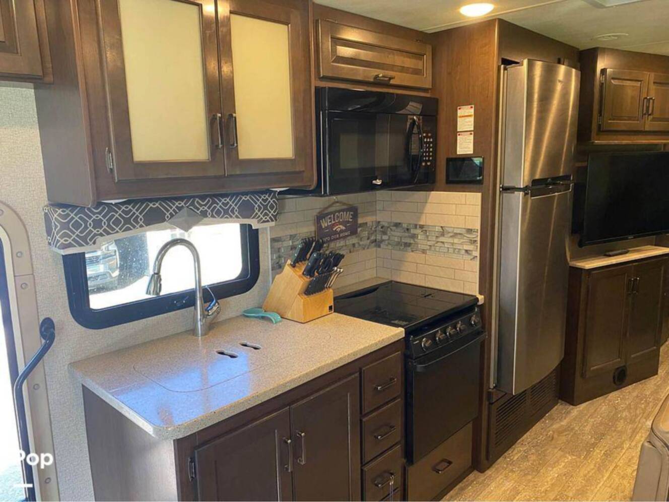 A photo of this 2019 Thor Motor Coach Hurricane 35M