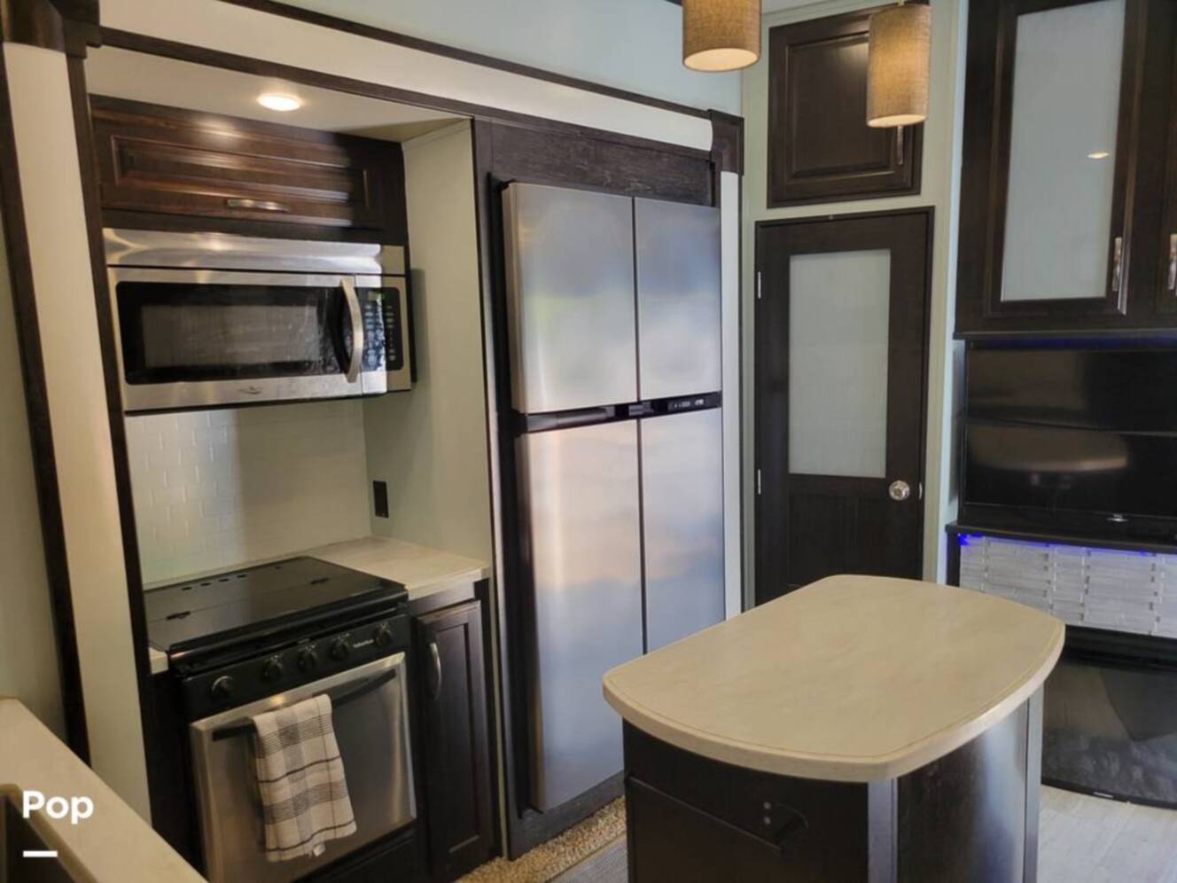 A photo of this 2017 Grand Design Momentum 349M