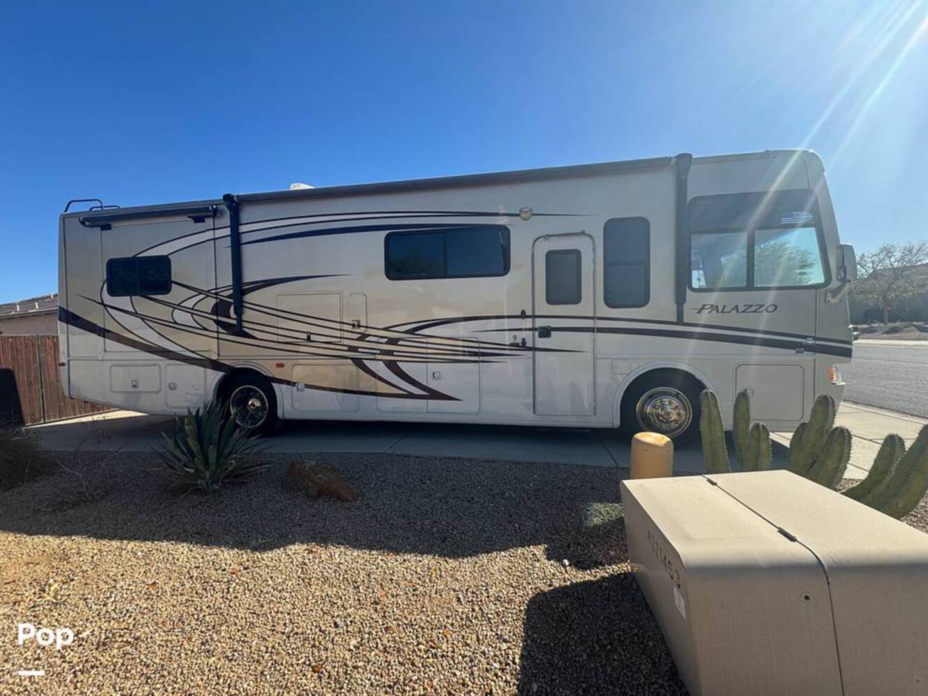 A photo of this 2013 Thor Motor Coach Palazzo 33.2