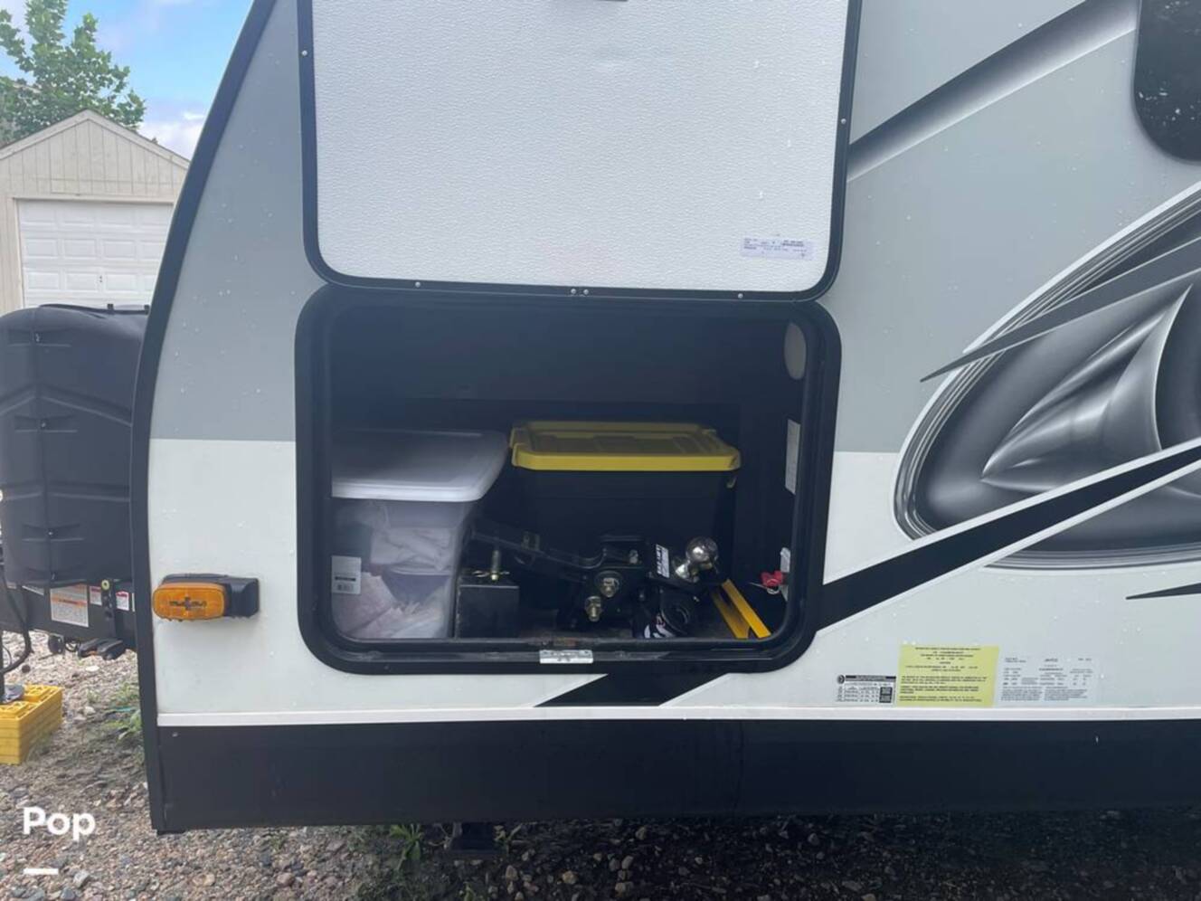 A photo of this 2021 Jayco White Hawk 27RB