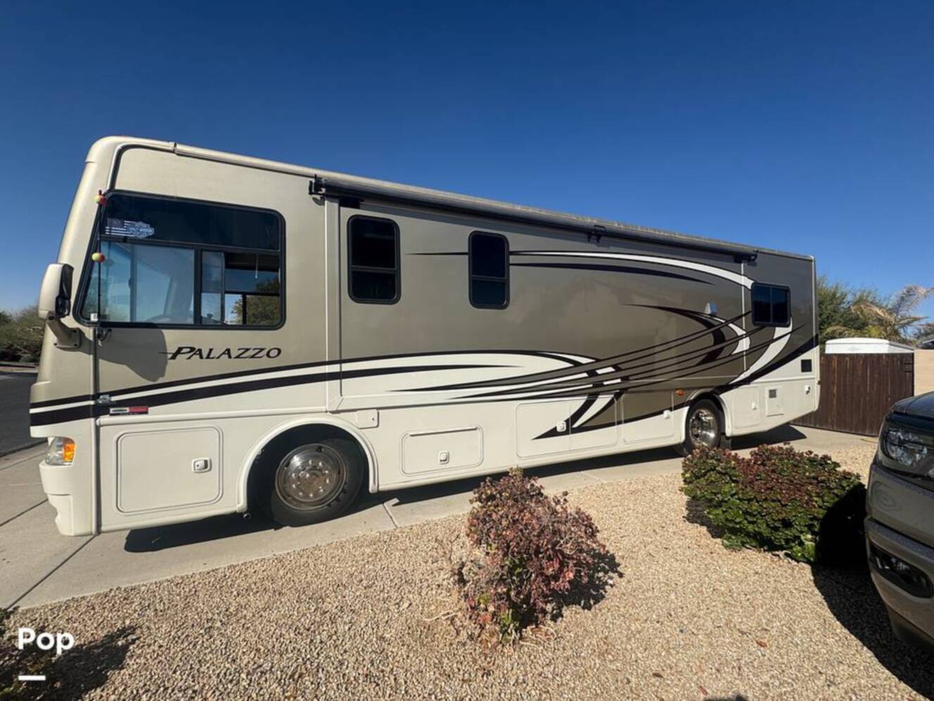 A photo of this 2013 Thor Motor Coach Palazzo 33.2