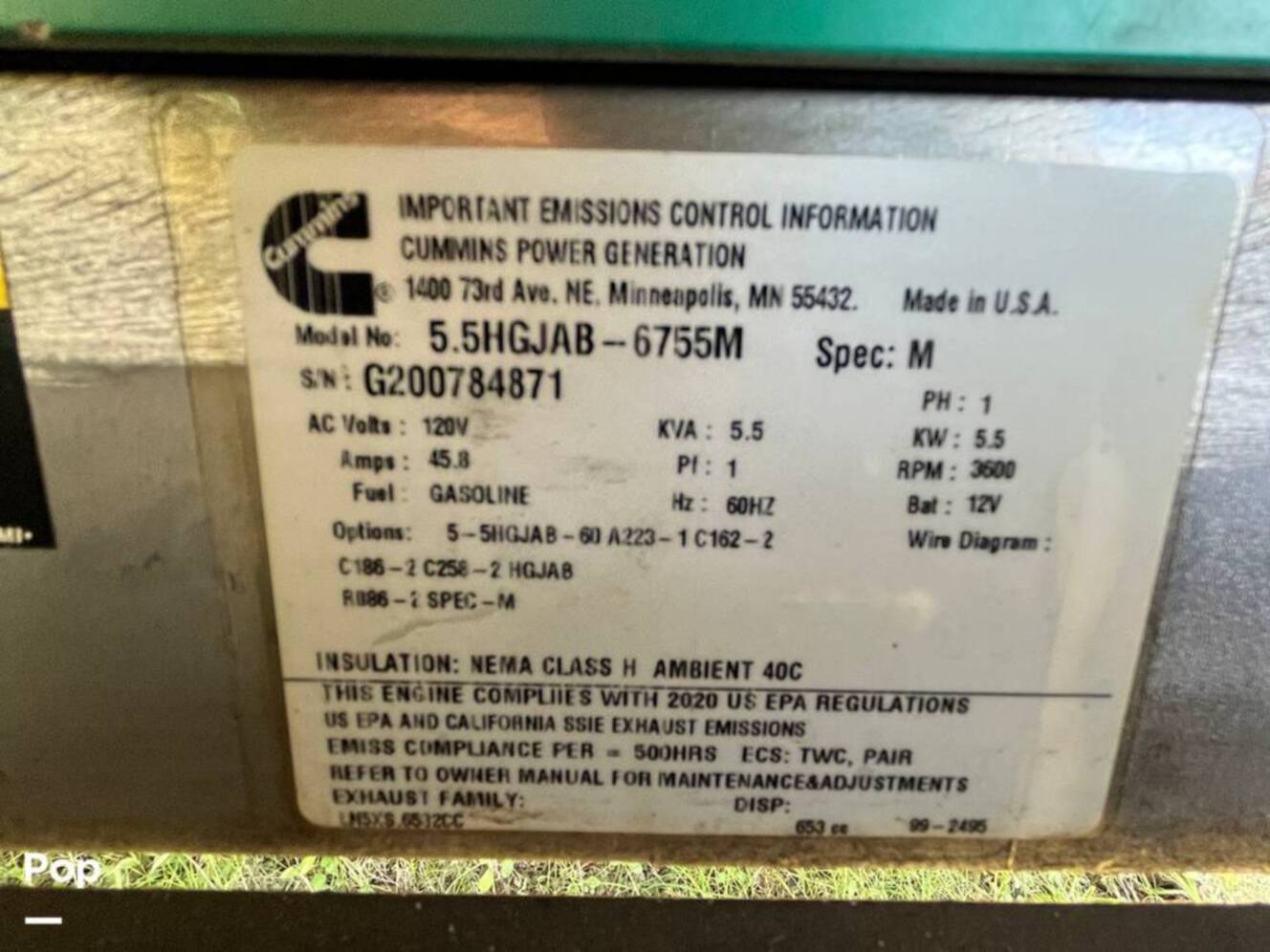 A photo of this 2021 Dutchmen Voltage 4205