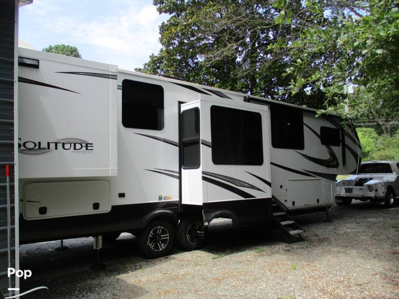 A photo of this 2022 Grand Design Solitude 390 RK