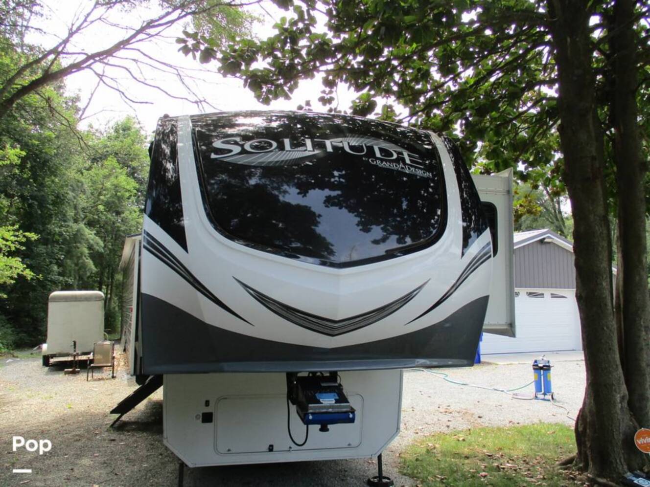 A photo of this 2022 Grand Design Solitude 390 RK