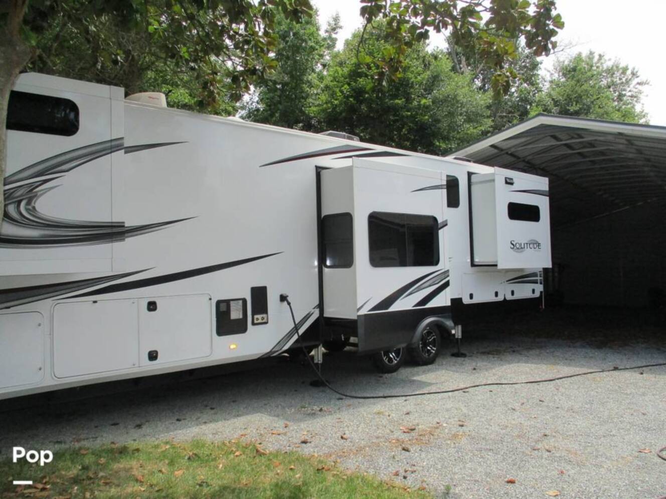 A photo of this 2022 Grand Design Solitude 390 RK