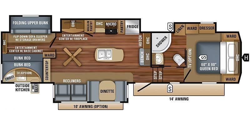 2018 Jayco Eagle 325BHQS in hamilton TX