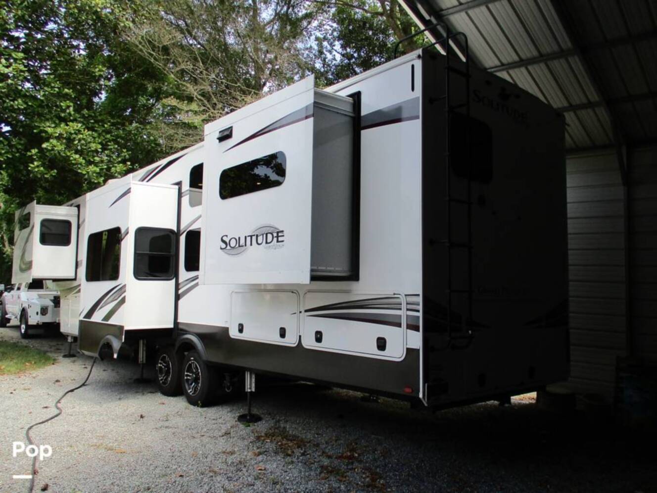 A photo of this 2022 Grand Design Solitude 390 RK