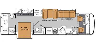 2014 Thor Motor Coach Palazzo 36.1 in silver creek MS