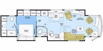 2015 Itasca Ellipse 42QD in pompano beach FL