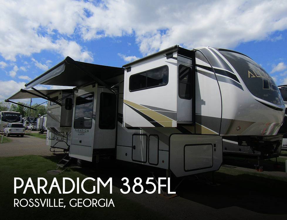 2022 Alliance Rv Paradigm 385FL RV