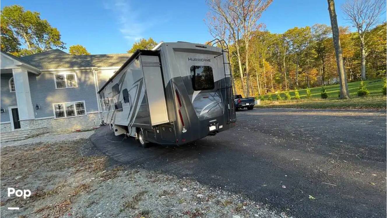 A photo of this 2023 Thor Motor Coach Hurricane 34J