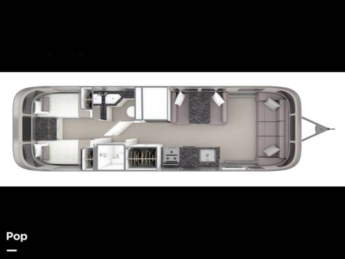 A photo of this 2018 Airstream Classic 30RB - Twin